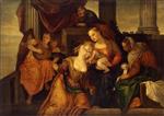 Paolo Veronese  - Bilder Gemälde - The Mystical Marriage of St Catherine