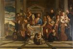 Paolo Veronese  - Bilder Gemälde - The Pilgrims of Emmaus