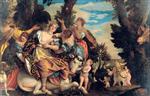 Paolo Veronese  - Bilder Gemälde - The Rape of Europa