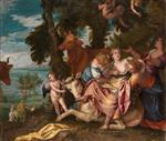 Paolo Veronese  - Bilder Gemälde - The Rape of Europa