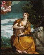 Paolo Veronese  - Bilder Gemälde - The Repentant Magdalen