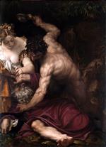 Paolo Veronese  - Bilder Gemälde - The Temptation of Saint Anthony