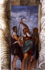 Paolo Veronese  - Bilder Gemälde - Three Archers