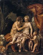Paolo Veronese  - Bilder Gemälde - Venus und Adonis
