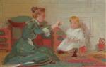 Thomas Pollock Anshutz - Bilder Gemälde - Mother and Child