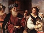 Giovanni Francesco Guercino - Bilder Gemälde - Abraham Casting out Hagar and Ishmael