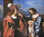 Giovanni Francesco Guercino - Bilder Gemälde - Absalom and Tamar