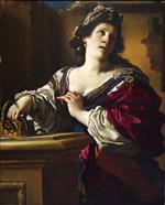 Giovanni Francesco Guercino - Bilder Gemälde - Cleopatra 