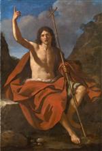 Giovanni Francesco Guercino - Bilder Gemälde - John the Baptist