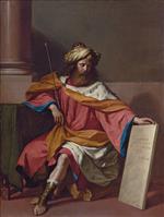 Giovanni Francesco Guercino - Bilder Gemälde - King David