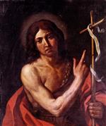 Giovanni Francesco Guercino  - Bilder Gemälde - Saint John the Baptist