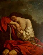 Giovanni Francesco Guercino  - Bilder Gemälde - Sleeping Endymion