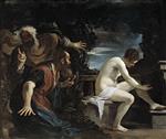 Giovanni Francesco Guercino  - Bilder Gemälde - Susanna and the Elders