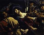 Giovanni Francesco Guercino  - Bilder Gemälde - The Betrayal of Christ