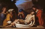 Giovanni Francesco Guercino  - Bilder Gemälde - The Entombment