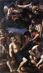 Giovanni Francesco Guercino  - Bilder Gemälde - The Martyrdom of Saint Peter