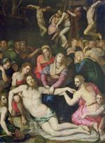 Angelo Bronzino  - Bilder Gemälde - Deposition from the Cross