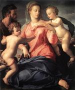 Angelo Bronzino  - Bilder Gemälde - Holy Family