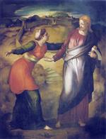 Angelo Bronzino  - Bilder Gemälde - Noli me tangere