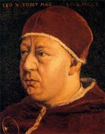 Angelo Bronzino  - Bilder Gemälde - Pope Leo X