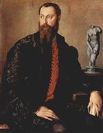 Angelo Bronzino  - Bilder Gemälde - Portrait of a Nobleman