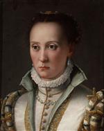 Angelo Bronzino  - Bilder Gemälde - Portrait of a Young Lady