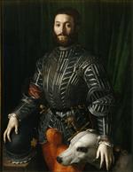 Angelo Bronzino  - Bilder Gemälde - Portrait of Guidubaldo della Rovere, Duke of Urbino