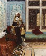 Rudolf Ernst - Bilder Gemälde - Awaiting an Audience