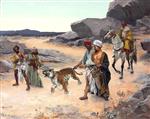Rudolf Ernst  - Bilder Gemälde - Return from the Tiger Hunt