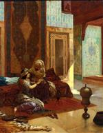 Rudolf Ernst  - Bilder Gemälde - The Favorite