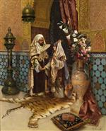 Rudolf Ernst  - Bilder Gemälde - The Favourite
