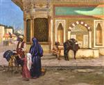 Bild:The Fountain of Ahmed III, Constantinople