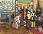 Rudolf Ernst  - Bilder Gemälde - The Hammam