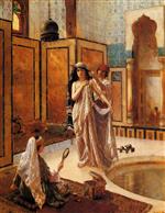 Rudolf Ernst  - Bilder Gemälde - The Harem Bath