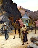 Rudolf Ernst  - Bilder Gemälde - The Palanquin