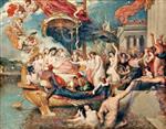 William Etty - Bilder Gemälde - Cleopatra's Arrival in Cilicia