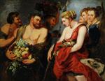 William Etty - paintings - Diana, Returning from the Chase