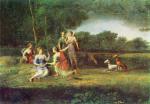 Claude Lorrain - Bilder Gemälde - Egeria beweint Numa