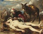 William Etty  - Bilder Gemälde - The Good Samaritan