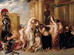 William Etty  - Bilder Gemälde - The Toilet of Venus