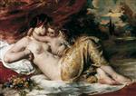 William Etty  - Bilder Gemälde - Venus and Cupid