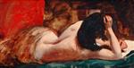 William Etty  - Bilder Gemälde - Woman Reclining