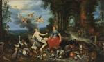 Frans Francken - paintings - Allegory of Air and Fire