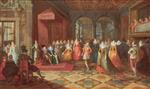 Frans Francken - paintings - Ballroom Scene at a Court in Brussels
