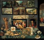 Frans Francken - Bilder Gemälde - Chamber of Art and Curiosities