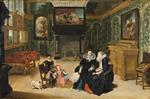 Frans Francken - paintings - Interior Scene