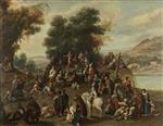 Frans Francken - paintings - John the Baptist Preaching
