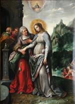 Frans Francken - paintings - Mary’s Visit to Elizabeth