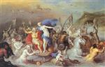 Frans Francken  - Bilder Gemälde - Neptune and Amphitrite