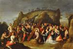Frans Francken  - Bilder Gemälde - Road to Calvary